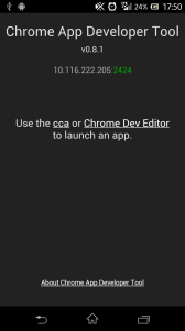 Chrome App DeveTool 1