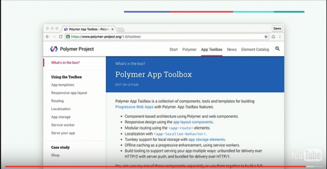Polymer App Toolbox
