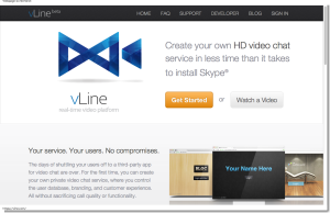 vLine - Cloud Video Chat - Powered by WebRTC