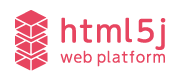 html5j Webプラットフォーム部ロゴ