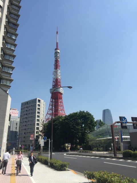 東京タワーがキレイ。