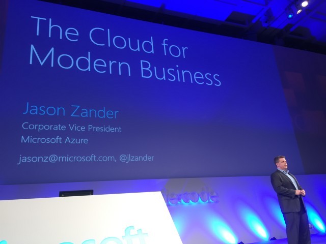 Microsoft Azureチームのバイスプレジデント、Jason Zander氏