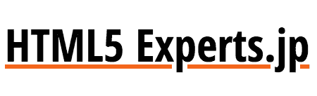 text-decoration-skip: inkの例。「HTML5 Experts.jp」という文字の「p」と「j」のディセンダを避けて下線が引かれている