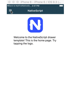 MyDrawerApp-iOS