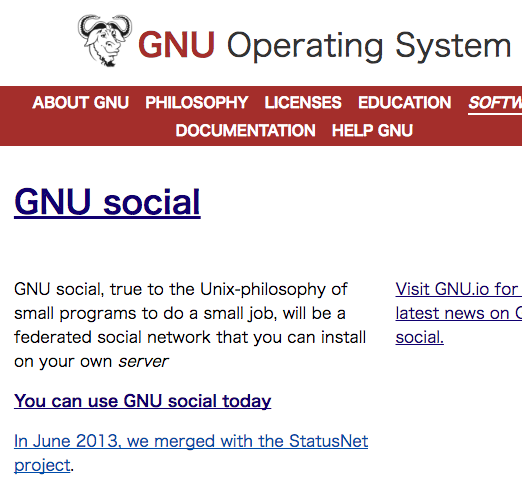GNU social